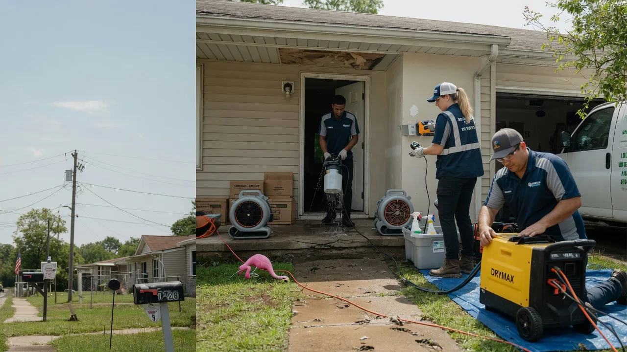 Storm Damage Water Removal in New Middletown, IN near me